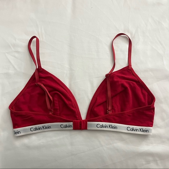 Calvin Klein Triangle Bralette - Picture 2 of 3